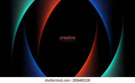 Abstract colorful line vector background. Stripe modern design for your ideas, Banners, Placards, Posters. Eps10 vector template.