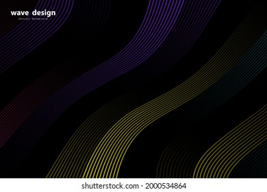 Abstrakter bunter Zeilenhintergrund. Stripe moderne Design für Ihre Ideen, Banner, Plakate, Poster. Eps10 Vektorvorlage.