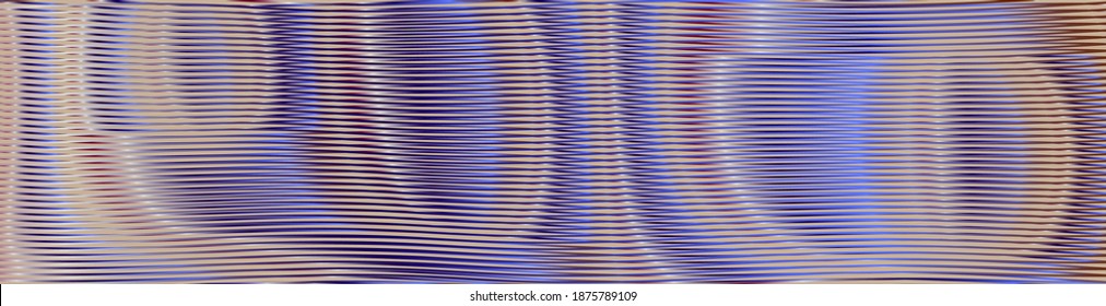 Abstract colorful lined background with smooth lines and rounded shapes with glow effect. Multi color texture for web background saver, mobile apps, business card, page, image of blog, books, site.