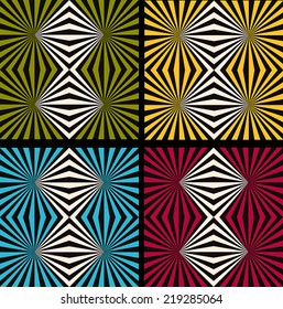 Abstract Colorful Lines