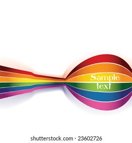 Abstract and Colorful lines background