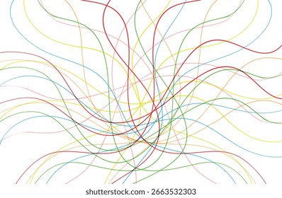abstrakte bunte Linien Hintergrund pro