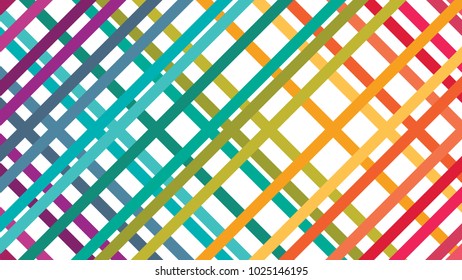 Abstract Colorful Lines Connection,Vector Background