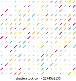 Resumen de líneas coloridas, fondo de patrón de medio tono. Ilustración vectorial.