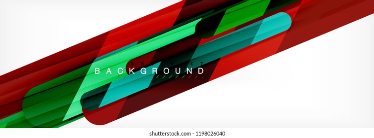 Abstract colorful lines, modern geometric background design, vector illustration