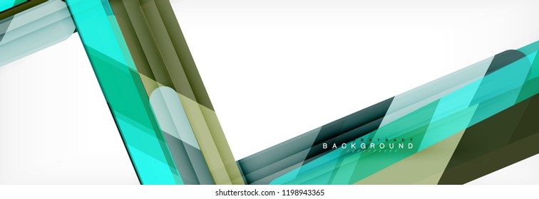 Abstract colorful lines, modern geometric background design, vector illustration