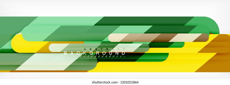 Abstract colorful lines, modern geometric background design, vector illustration