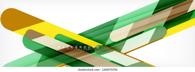 Abstract colorful lines, modern geometric background design, vector illustration