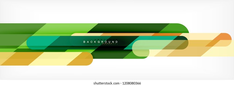 Abstract colorful lines, modern geometric background design, vector illustration