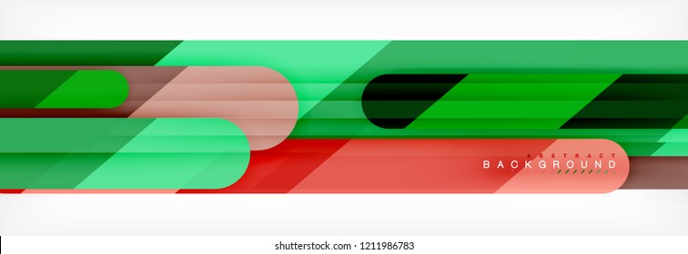 Abstract colorful lines, modern geometric background design, vector illustration