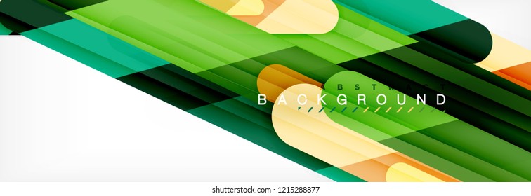 Abstract colorful lines, modern geometric background design, vector illustration