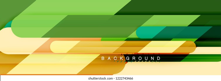 Abstract colorful lines, modern geometric background design, vector illustration