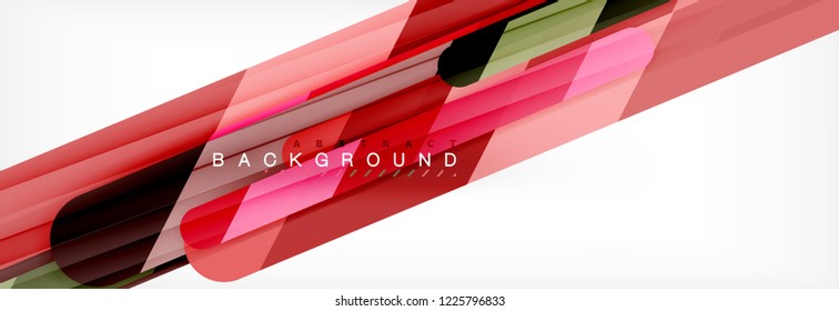 Abstract colorful lines, modern geometric background design, vector illustration