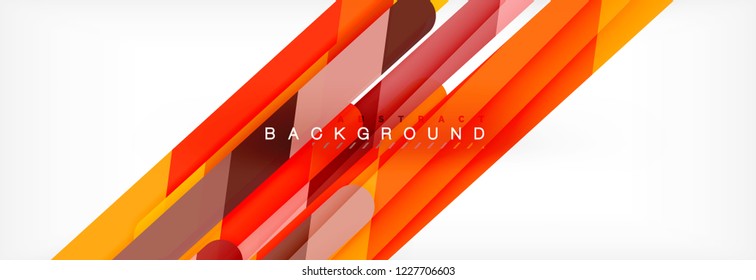 Abstract colorful lines, modern geometric background design, vector illustration