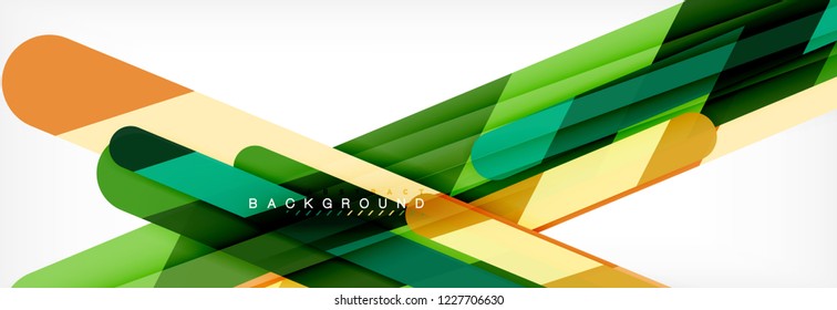 Abstract colorful lines, modern geometric background design, vector illustration