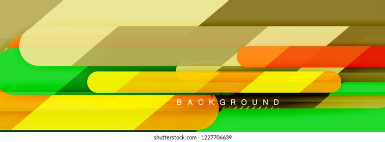 Abstract colorful lines, modern geometric background design, vector illustration
