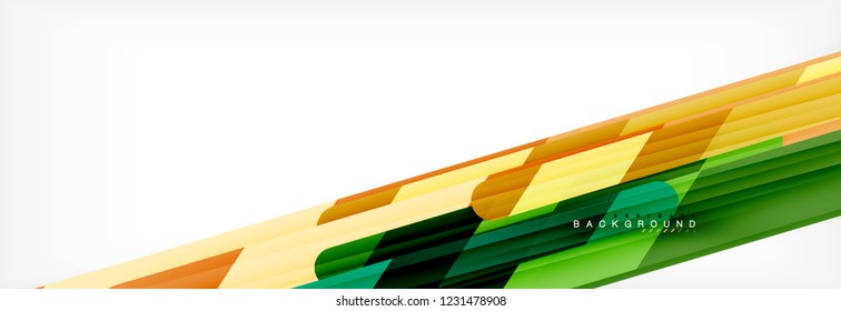 Abstract colorful lines, modern geometric background design, vector illustration