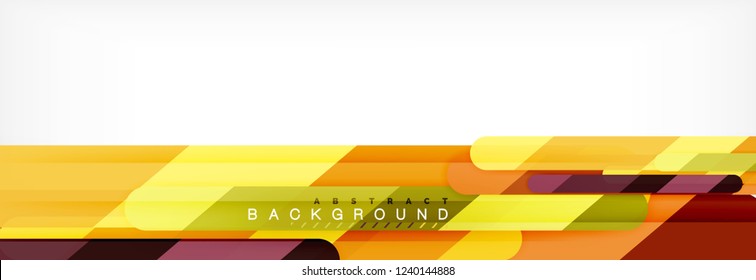 Abstract colorful lines, modern geometric background design, vector illustration