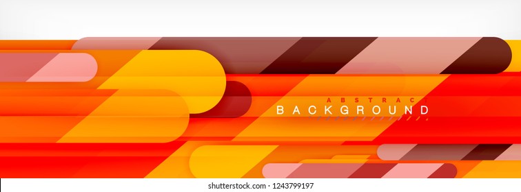 Abstract colorful lines, modern geometric background design, vector illustration