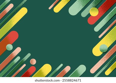 Abstract colorful lines, modern geometric background design, vector illustration