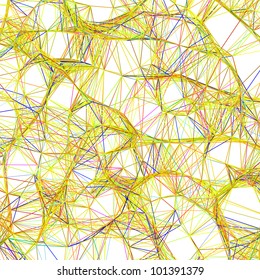 Abstract Colorful lines on neutral Background. EPS 8 vector file included