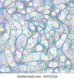 Abstract Colorful lines on neutral Background. EPS 8 vector file included