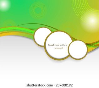 Abstract colorful lines on wait background