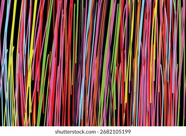 abstract colorful lines pattern background .eps