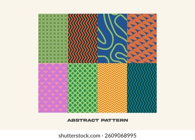 Abstract colorful Lines shapes pattern textures Background