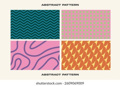 Abstract colorful Lines shapes pattern textures Background
