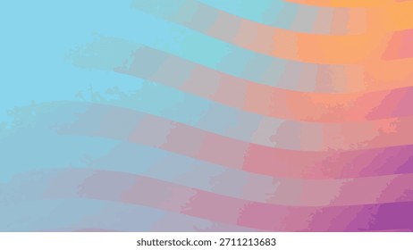 Abstractas líneas de colores con un efecto texturizado que fluye a través de la pantalla en un bucle sin costuras, Abstractos Twirls Noise, Stock Libre de regalías.
