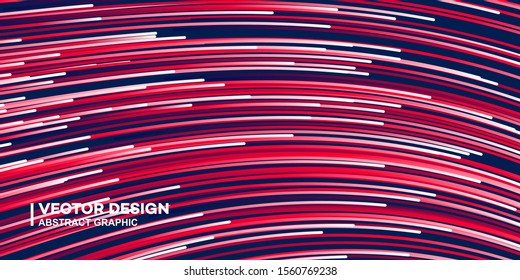 Abstract colorful lines vector background, stylish color background illustration	
