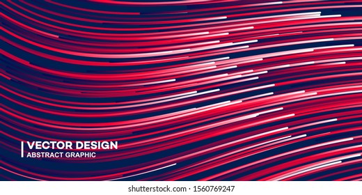 Abstract colorful lines vector background, stylish color background illustration	
