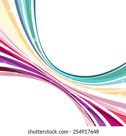 abstract colorful lines vector background