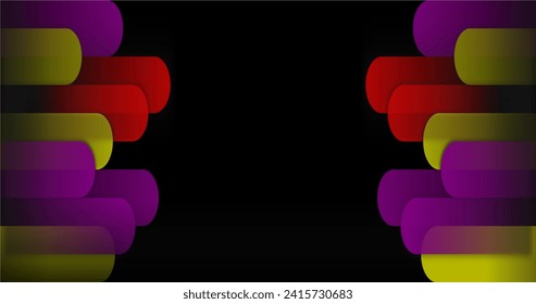 abstract colorful lines vector design background