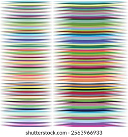Abstract Colorful Lines: A Vibrant Striped Pattern