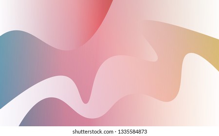 Abstract colorful liquid art illustration. Contrast colors. Background for Wallpaper, Web Design, Brochure, Visit Card. Vector wave pattern. Gradient.