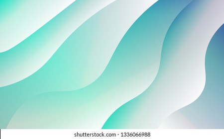 Abstract colorful liquid art illustration. Contrast colors. Background for Wallpaper, Web Design, Brochure, Visit Card. Vector wave pattern. Gradient.