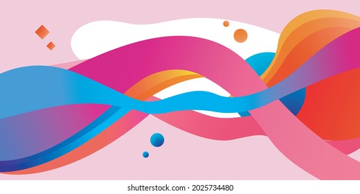 Resumen de diseño de fondo líquido colorido. archivo libre vectorial .eps