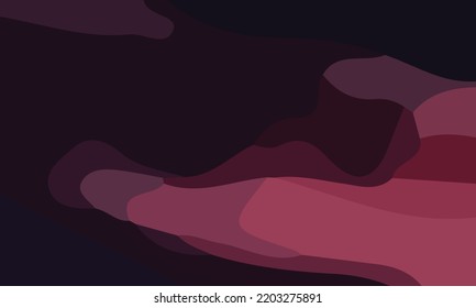 Abstrakter bunter, flüssiger Hintergrund. Design mit verschiedenen Formen und Kontrastfarben. Geeignet für Poster und Banner