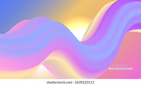 abstract colorful liquid background design