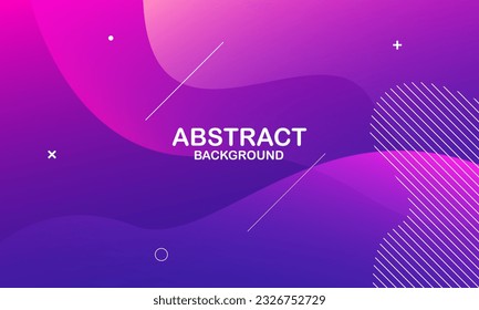 Abstract colorful liquid background. Fluid shapes composition. Vector illustration
