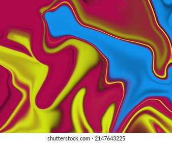 abstract colorful liquid background with lines