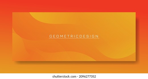 Abstrakter, bunter, flüssiger Hintergrund. Modernes Hintergrunddesign. Farbverlauf-Farbe. Orangefarbene dynamische Wellen. Zusammensetzung der flüssigen Formen. Website, Banner, Bildschirmhintergründe, Broschüren, Poster