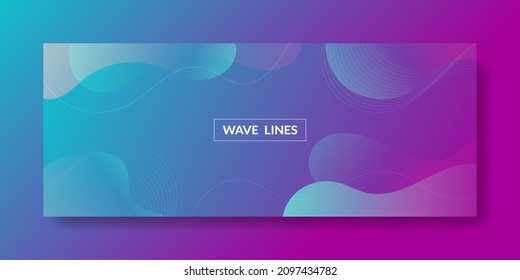 Abstract Colorful liquid background. Modern background design. gradient color. Blue Dynamic Waves. Fluid shapes composition. Fit for website, banners, wallpapers, brochure, posters