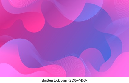 Abstract Colorful liquid background. Modern background design. gradient color. Dynamic Waves. Fluid shapes composition. Fit for website, banners, wallpapers, brochure, posters