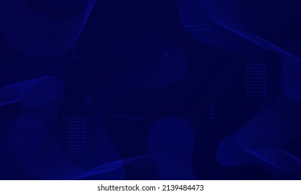 Resumen Fondo líquido colorido. Diseño de fondo moderno. color de gradiente. Olas Dinámicas Azules. Composición de formas fluidas. Apto para sitio web, carteles, fondos de pantalla, folletos, carteles