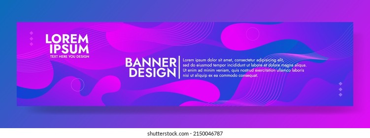 Abstract Colorful liquid background. Modern  background design. gradient color. Blue, Purple Dynamic Waves. Fluid shapes composition.  Fit for website, banners, wallpapers, brochure, posters