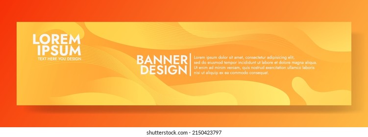 Abstract Colorful liquid background. Modern background design. gradient color. Orange Dynamic Waves. Fluid shapes composition. Fit for website, banners, wallpapers, brochure, posters