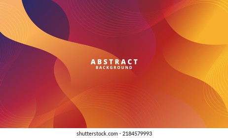 Abstract Colorful liquid background. Modern background design. gradient color. Dynamic Waves. Fluid shapes composition. Fit for website, banners, wallpapers, brochure, posters